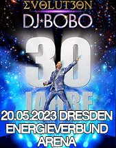 DJ BOBO am 20.05.2023 in Dresden, EnergieVerbund Arena