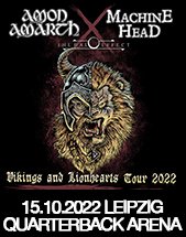 AMON AMARTH & MACHINE HEAD am 15.10.2022 in Leipzig, QUARTERBACK Immobilien ARENA