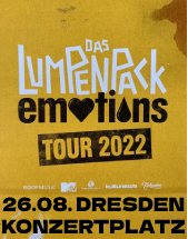 DAS LUMPENPACK am 26.08.2022 in Dresden, Konzertplatz Weißer Hirsch