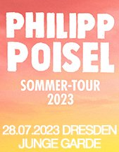 PHILIPP POISEL am 28.07.2023 in Dresden, Freilichtbühne JUNGE GARDE
