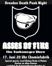 ASSES OF FIRE - The Turbonegro Show am 17.06.2023 in Dresden, Chemiefabrik