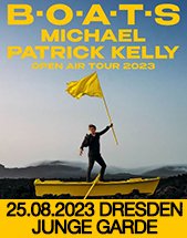 MICHAEL PATRICK KELLY am 25.08.2023 in Dresden, Freilichtbühne JUNGE GARDE
