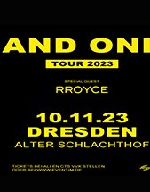 AND ONE am 10.11.2023 in Dresden, Alter Schlachthof