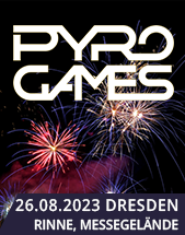PYRO GAMES 2023 am 26.08.2023 in Dresden, Festwiese Ostragehege