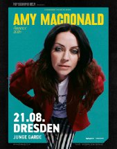 AMY MACDONALD am 21.08.2026 in Dresden, Freilichtbühne JUNGE GARDE