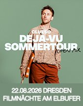 CLUESO am 22.08.2026 in Dresden, Filmnächte am Elbufer