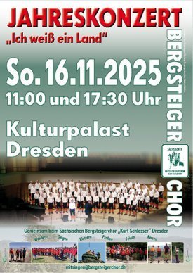 JAHRESKONZERT SÄCHSISCHER BERGSTEIGERCHOR 2026