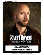 SIVERT HOYEM am 17.02.2026 in Dresden, Alter Schlachthof