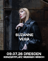 SUZANNE VEGA am 09.07.2026 in Dresden, Konzertplatz Weißer Hirsch