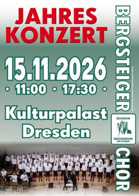 JAHRESKONZERT SÄCHSISCHER BERGSTEIGERCHOR 2026