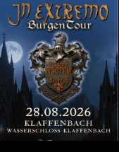 IN EXTREMO am 28.08.2026 in Chemnitz, Wasserschloss Klaffenbach