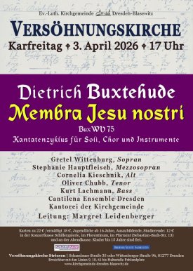 DIETRICH BUXTEHUDE: Membra Jesu Nostri BuxWV 75
