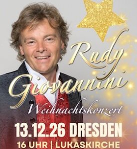 RUDY GIOVANNINI: Große Solo-Weihnachtstournee