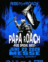 PAPA ROACH am 23.06.2026 in Dresden, MESSE DRESDEN