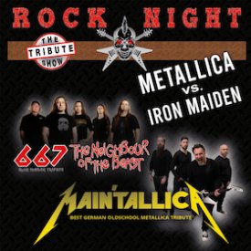 Tribute Rock Night Metallica vs. Iron Maiden