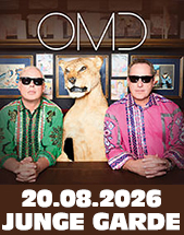 O M D // 20.08.2026 // DRESDEN // JUNGE GARDE