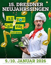 DRESDNER NEUJAHRSSINGEN // 09. & 10.01.2026 // DRESDEN // ALTER SCHLACHTHOF