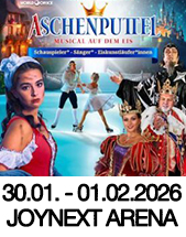 Aschenputtel - Musical auf dem Eis // 30.01. - 01.02.2026 // DRESDEN // JOYNEXT ARENA