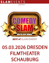 COMEDYSLAM // 05.03.2026 // DRESDEN // FILMTHEATER SCHAUBURG